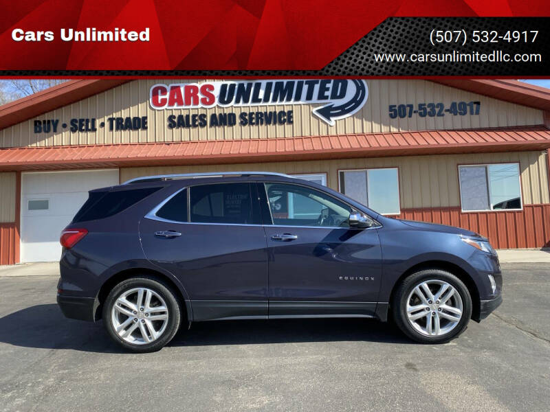 2018 Chevrolet Equinox for sale at Cars Unlimited in Marshall MN