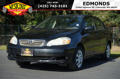 2005 Toyota Corolla for sale at West Coast AutoWorks -Edmonds in Edmonds WA