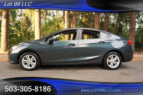 2018 Chevrolet Cruze for sale at LOT 99 LLC in Milwaukie OR