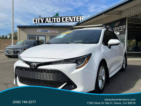 2019 Toyota Corolla Hatchback for sale at City Auto Center in Davis CA