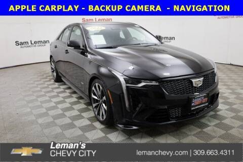 2022 Cadillac CT4-V for sale at Leman's Chevy City in Bloomington IL