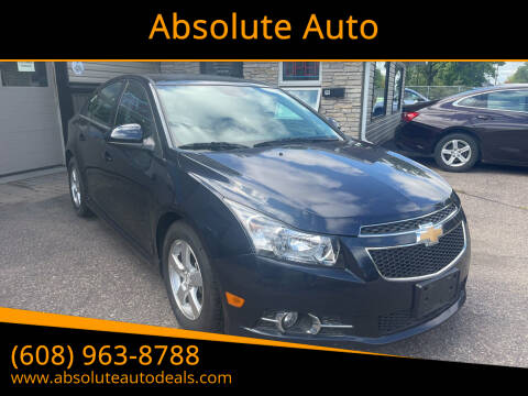 2014 Chevrolet Cruze for sale at Absolute Auto in Baraboo WI