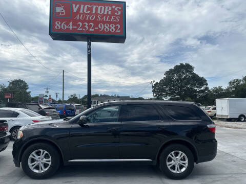 2013 Dodge Durango for sale at Victor's Auto Sales in Greenville SC