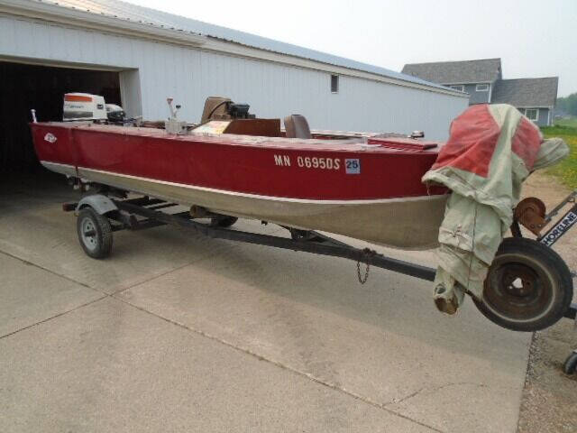 1977 LUND 18 for sale at SWENSON MOTORS in Gaylord MN