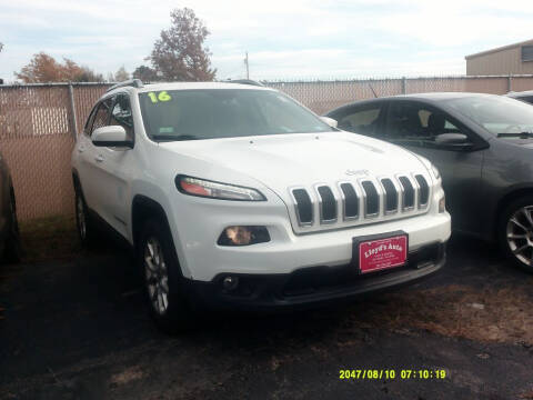 2016 Jeep Cherokee for sale at Lloyds Auto Sales & SVC in Sanford ME
