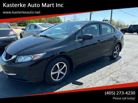 2015 Honda Civic for sale at Kasterke Auto Mart Inc in Shawnee OK