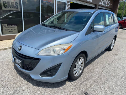 2012 Mazda MAZDA5 for sale at Arko Auto Sales in Eastlake OH