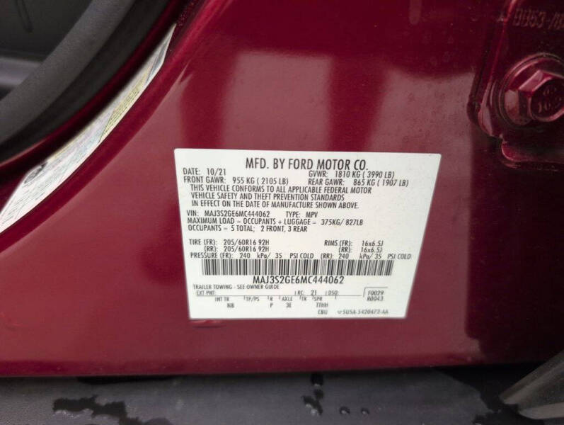 2021 Ford EcoSport SE