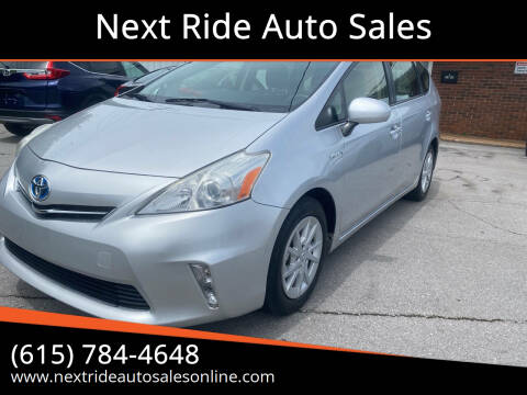 2012 Toyota Prius v Three
