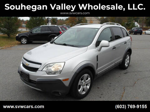 2013 Chevrolet Captiva Sport for sale at Souhegan Valley Wholesale, LLC. in Milford NH