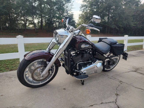 2022 Harley-Davidson Fat Boy 114 for sale at Rucker Auto & Cycle Sales in Enterprise AL