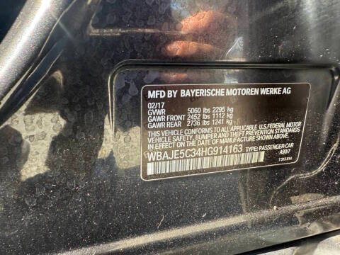 2017 BMW 5 Series 540i