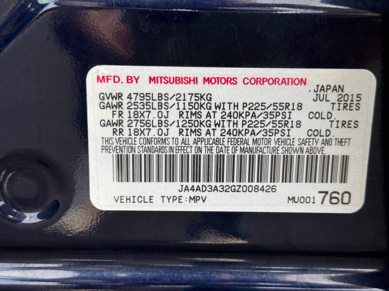 2016 Mitsubishi Outlander SE