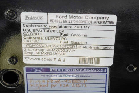 2021 Ford Mustang