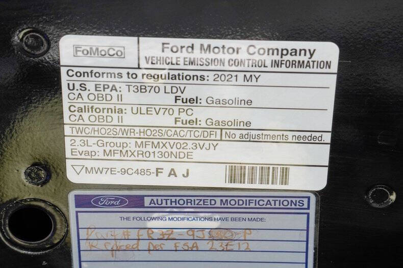 2021 Ford Mustang