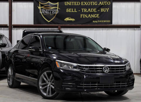 2017 Volkswagen Passat for sale at United Exotic Auto in Houston TX