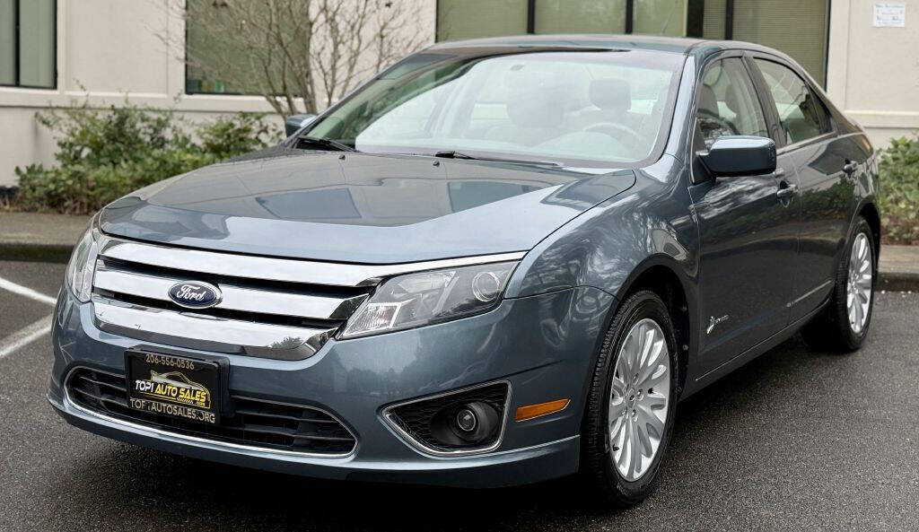 2012 Ford Fusion Hybrid for sale at TOP 1 AUTO SALES in Puyallup, WA