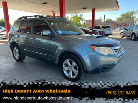 2011 Subaru Forester for sale at High Desert Auto Wholesale in Albuquerque NM