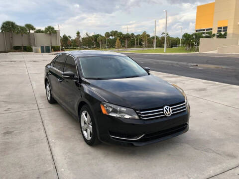 2013 Volkswagen Passat for sale at EUROPEAN AUTO ALLIANCE LLC in Coral Springs FL