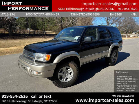 2000 Toyota 4Runner Limited