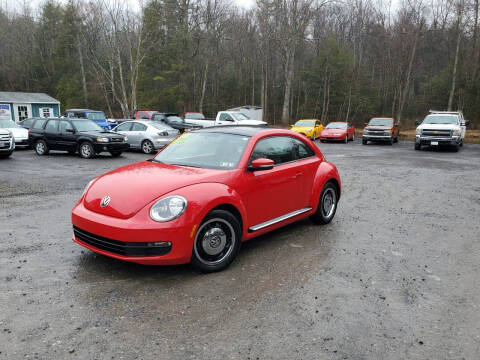 2013 Volkswagen Beetle for sale at BALD EAGLE AUTO SALES LLC in Mifflinburg PA