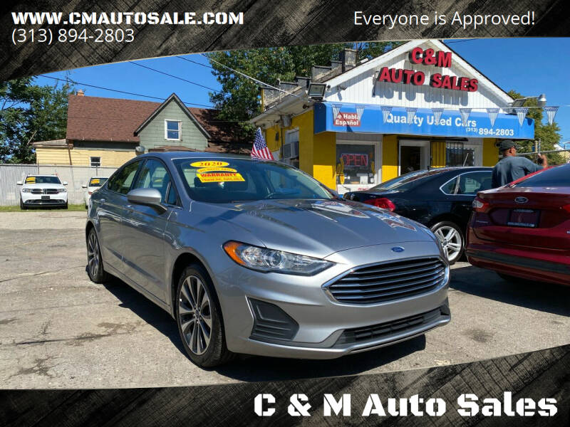 2020 Ford Fusion for sale at C & M Auto Sales in Detroit MI