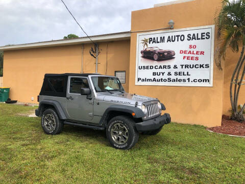 2014 Jeep Wrangler for sale at Palm Auto Sales in West Melbourne FL