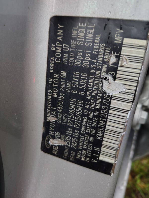 2007 Hyundai Tucson GLS