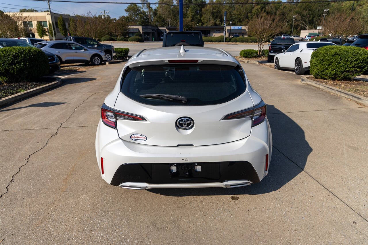 2021 Toyota Corolla Hatchback for sale at A & K Auto Sales and Leasing in Mauldin, SC