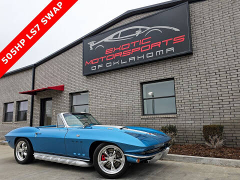 1965 Chevrolet Corvette for sale at Exotic Motorsports of Oklahoma in Edmond OK