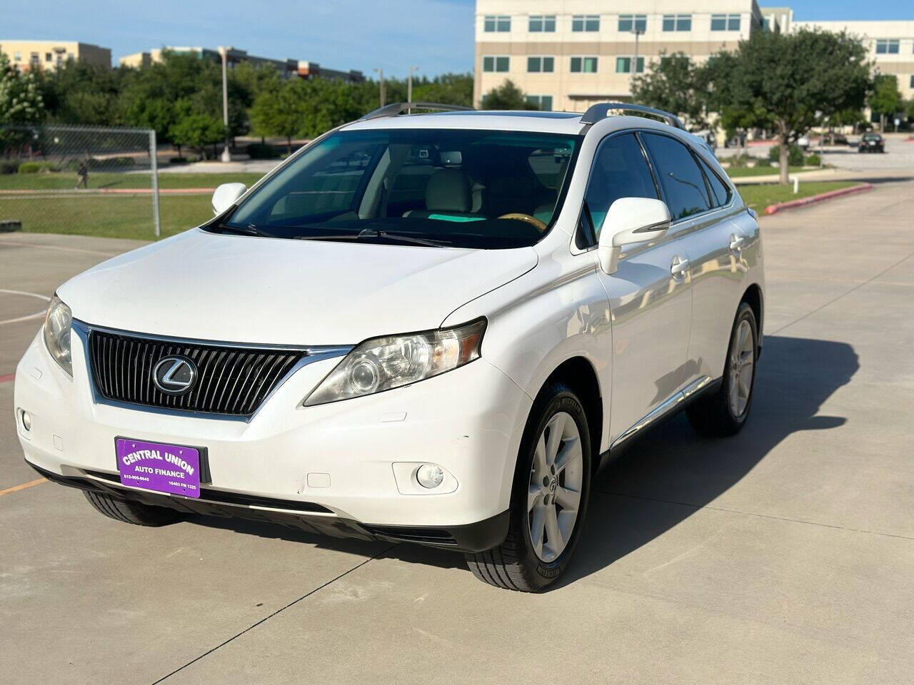 2010 Lexus RX 350 for sale at Central Union Auto Finance LLC in Austin, TX