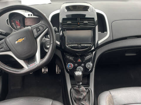 2014 Chevrolet Sonic RS Manual