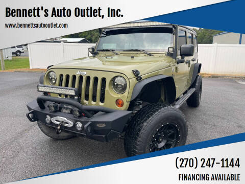 2013 Jeep Wrangler Unlimited for sale at Bennett's Auto Outlet, Inc. in Mayfield KY