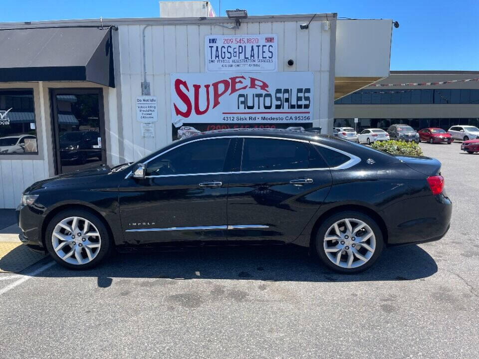 2018 Chevrolet Impala for sale at Super Auto Sales Modesto in Modesto, CA