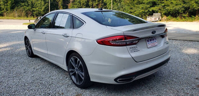 2018 Ford Fusion for sale at Hix Motor Co in Jacksonville, NC