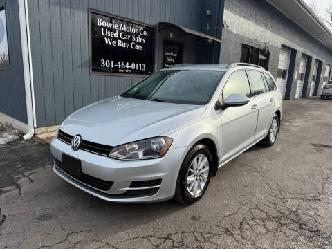 2016 Volkswagen Golf SportWagen for sale at Bowie Motor Co in Bowie MD