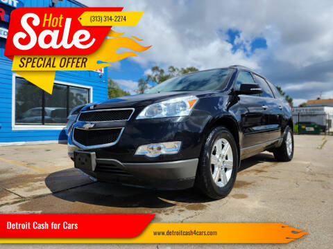 2012 Chevrolet Traverse for sale at Detroit Cash for Cars in Warren MI