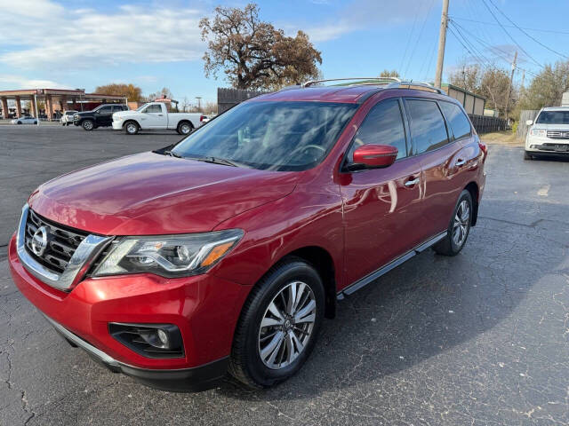 2017 Nissan Pathfinder for sale at Roadway Auto Sales in Bethany, OK