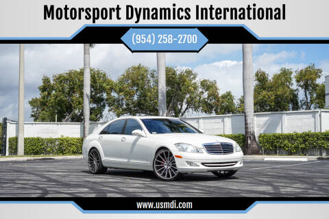 2009 Mercedes-Benz S-Class for sale at Motorsport Dynamics International in Pompano Beach FL