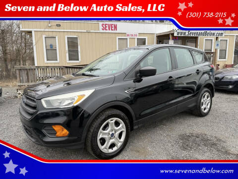 2017 Ford Escape for sale at Seven and Below Auto Sales, LLC in Rockville MD