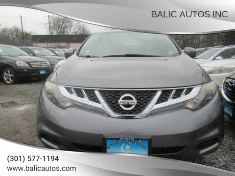 2014 Nissan Murano for sale at Balic Autos Inc in Lanham MD