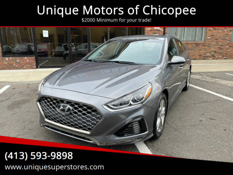 2019 Hyundai Sonata for sale at Unique Motors of Chicopee in Chicopee MA