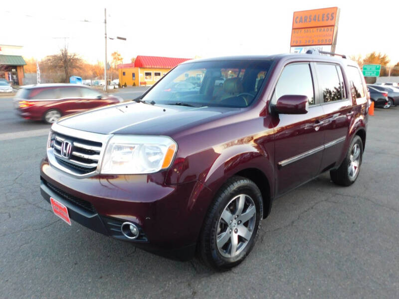 2015 Honda Pilot for sale at Cars 4 Less in Manassas VA