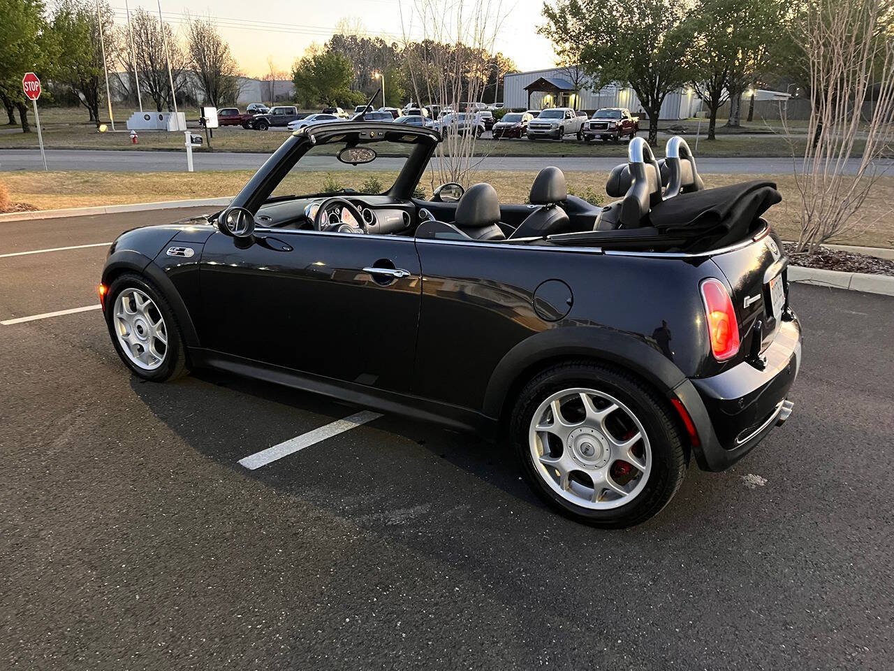 Black 2008 MINI Cooper S Convertible S 2dr Convertible 12