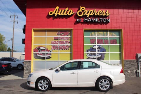 2012 Ford Fusion for sale at AUTO EXPRESS OF HAMILTON LLC in Hamilton OH