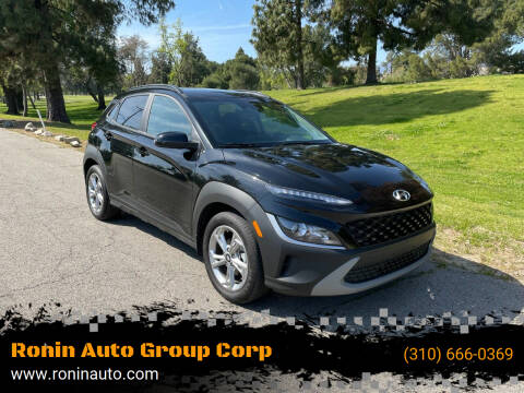 2022 Hyundai Kona for sale at Ronin Auto Group Corp in Sun Valley CA
