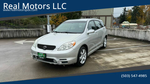 2003 Toyota Matrix for sale at Real Motors LLC in Portland OR