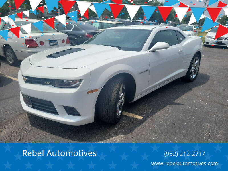 2014 Chevrolet Camaro for sale at Rebel Automotives - Rebel Hot Rods in Maple Plain MN