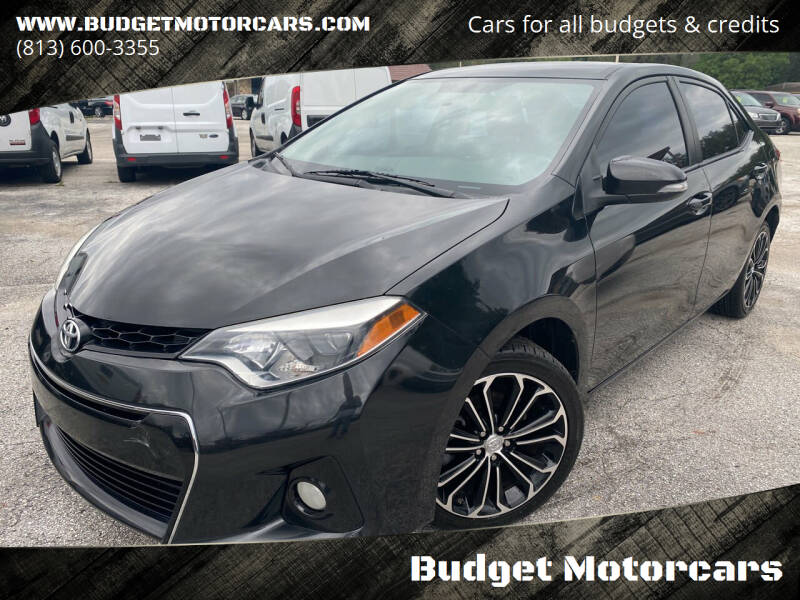 2014 Toyota Corolla for sale at Budget Motorcars in Tampa FL
