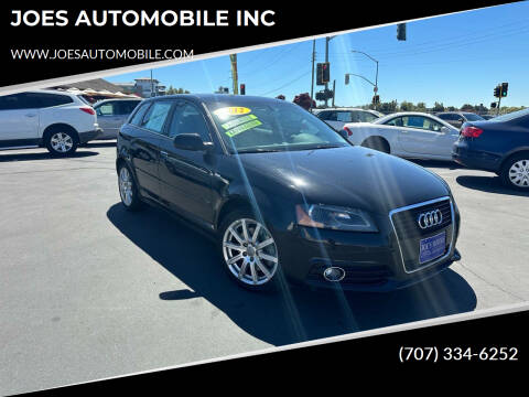 2012 Audi A3 for sale at JOES AUTOMOBILE INC in Napa CA